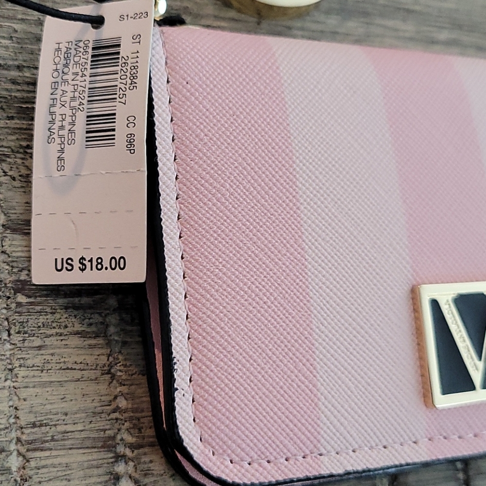 NWT! VICTORIA' SECRET FOLDABLE CREDIT CARD HOLDER - Picture 7 of 12